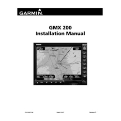 Garmin GMX 200 Installation Manual 190-00607-04_v2007