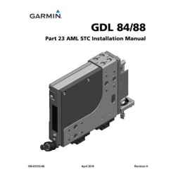 Garmin GDL 84/88 Part 23 AML STC Installation Manual 190-01310-00