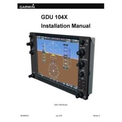 Garmin GDU 104X Installation Manual 190-00303-01