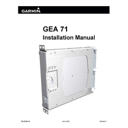 Garmin GEA 71 Installation Manual 190-00303-40