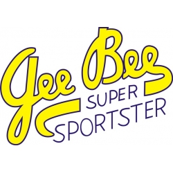 Gee Bee Super Sportster Aircraft Decal/Logo!