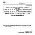 General Electric LM2500 Gas Generators/Turbines Illustrated Parts Breakdown GEK50336