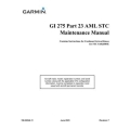 Garmin GI 275 Part 23 AML STC Maintenance Manual 190-02246-11_v2023
