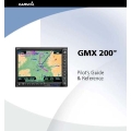 Garmin GMX 200 Pilot's Guide & Reference 190-00607-02