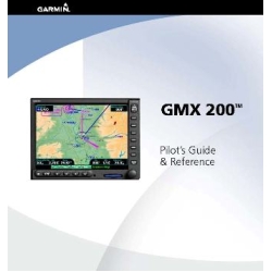 Garmin GMX 200 Pilot's Guide & Reference 190-00607-02