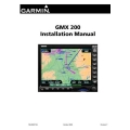 Garmin GMX 200 Installation Manual 190-00607-04