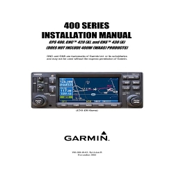 Garmin 400 Series Installation Manual 190-00140-02_v06