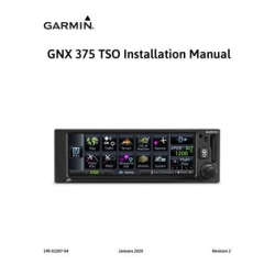 Garmin GNX 375 TSO Installation Manual 190-02207-04_v2020