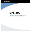 Garmin GPS 400 Pilot's Guide and Reference 190-00140-60