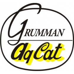 Grumman Agcat Aircraft Decal/Sticker!