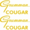 Grumman Cougar Aircraft Decal/Sticker!
