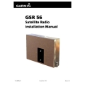 Garmin GSR 56 Satellite Radio Installation Manual 190-00836-00