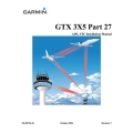 Garmin GTX 3X5 Part 27 AML STC Installation Manual 190-00734-20_v2022
