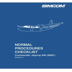 Commander Jetprop 840 (690C) Normal Procedures Checklist