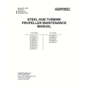 Hartzell Propeller Steel Hub Turbine Maintenance Manual 118F [61-10-18]