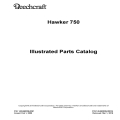 Beechcraft Hawker 750 Illustrated Parts Catalog 140-590039-0091S