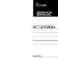 ICOM IC-2720H Dual Band FM Transceiver Service Manual