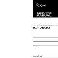 ICOM IC-7000 HF/VHF/UHF All Mode Transceiver Service Manual