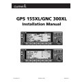 Garmin GPS 155XL/GNC 300XL Installation Manual 190-00067-22_v2008