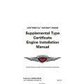 Continental Supplemental Type Certificate Engine Installation Manual IMSR22T550N