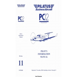 Pilatus  PC12, PC12/45 Pilot's OPerating Handbook & Airplane Flight Manual 01973-001_v2000