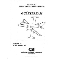 Gulfstream I Illustrated Parts Catalog Manual 