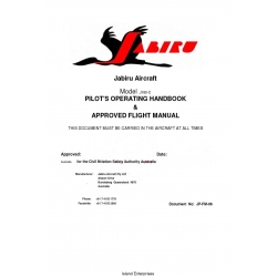 Jabiru Model J160-C Pilot's Operating Handbook & Flight Manual JP-FM-06