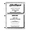Bendix King KAP 140 Autopilot System for Mooney Model M20J Installation and Maintenance Manual 006-00758-0000