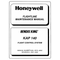 Bendix King KAP 140 Flight Control Flight Line Maintenance Manual 006-15574-0002