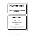 Bendix King KFC 225 Control System Flight Maintenance Manual 006-15557-0001
