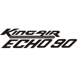 Beechcraft King Air ECHO 90 Aircraft Decal,Sticker!