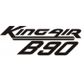 Beechcraft King Air B90 Aircraft Decal,Sticker!