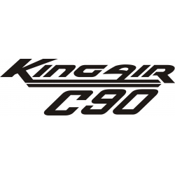 Beechcraft King Air C90 Aircraft Decal,Sticker!