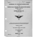 Kinner R-440-1, & 3 Aircraft Engine Overhaul Instructions 1942