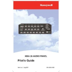 Bendix King KMA 29 Audio Panel Pilot's Guide 006-18303-0000