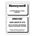 Bendix King KMH 880/KTA 870 Multi-Hazard Awareness Traffic Advisory System Installation Manual 006-10609-0005