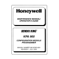 Bendix King KPA 900 Configuration Module Programmer Maintenance Manual/Operator's Guide 006-05392-0001