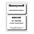 Bending King KT 76A/78A ATCRBS TRANSPONDER Maintenance Manual 006-05143-0008