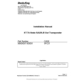 Bendix King KT 74 Mode S/ADS-B Out Transponder Installation Manual 89000007