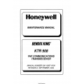 Bendix King KTR 908 VHF Communications Transreceiver Maintenance Manual 006-15667-0009