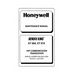 Bendix King KY-96A, KY-97A Maintenance Manual 006-05674-0005