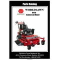 Worldlawn WY36 Commercial Mower Parts Catalog