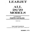 Learjet All 28/29 Models Illustrated Parts Catalog
