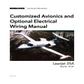 Learjet 35A Customized Avionics and Optional Electrical Wiring Manual AE-35-339