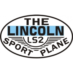 Lincoln LS2 Sports Plane Aircraft Logo,Decal