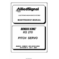 Bendix King KS 270 Pitch Servo Electronic and Avionics Systems Maintenance Manual 006-05280-0008