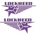 Lockheed Vega Aircraft Logo,Decals!