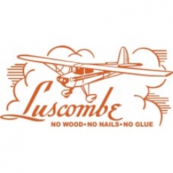 Luscombe No Woods,No Nail,No Glue Decal/sticker