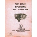 Lycoming O-320 Aircraft Engine Parts Catalog 1954 - 1955