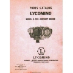 Lycoming O-320 Aircraft Engine Parts Catalog 1954-1955